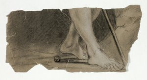 Voeten van Johannes de Doper (fragment) door Unknown artist