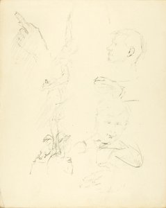 Figuur Schetsen door Unknown artist