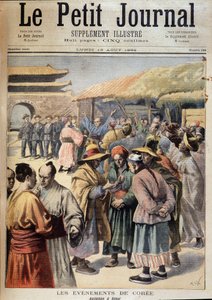 Eerste Chinees-Japanse Oorlog - Kree Gebeurtenissen: Onrust in Seoul (voor de Chinees-Japanse Oorlog). Omslag 