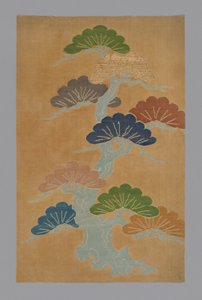 Fragment (uit een Noh-kostuum) door Unknown artist