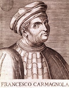 Francesco Bussone Graaf van Carmagnola Condottiere Italiaans (Carmagnola 1385 in Venetië 1432) door Unknown artist