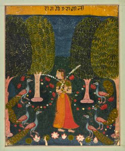 Gauri Ragini, folio uit een <em>Ragamala</em>