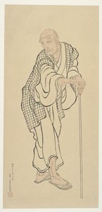 Hokusai als oude man