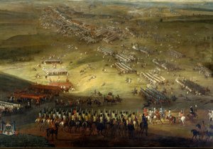 Hollandse Oorlog: Slag bij Kokesberg door Unknown artist