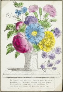 In bloemen en bloesems (valentijn)