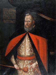 Jan Karol Chodkiewicz, groot hetman van Litouwen (portret) door Unknown artist
