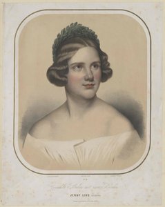 Jenny Lind door Unknown artist