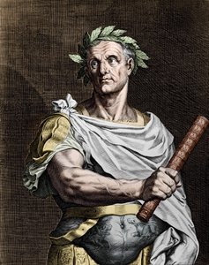Julius Caesar (101-44 v.Chr.), Romeinse staatsman.