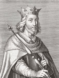 Koning Ferdinand I van Portugal. Portret.