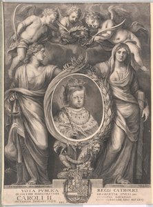 Koning van Spanje Karel II door Unknown artist
