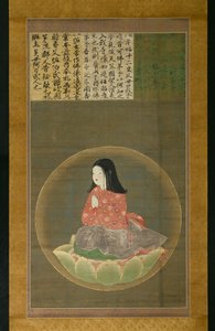Kobo Daishi (Kukai) als een jongen (Chigo Daishi) door Unknown artist