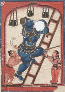 Krishna Steelt Wrongel door Unknown artist