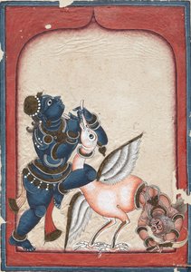 Krishna Verslaat de Kraandemon Bakasura