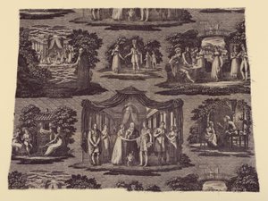 Gods wapenstilstand (Meubelstoffen) door Unknown artist