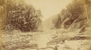 [Landschap met een rivier, mogelijk in Zuid-Amerika]. door Unknown artist