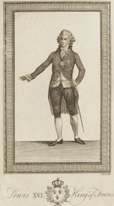 Lodewijk XVI, koning van Frankrijk door Unknown artist