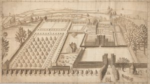 Lullingstone Kasteel door Unknown artist