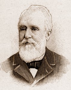 Leden van de Académie Française in 1895: portret van Paul Armand Challemel Lacour (Paul-Armand Challemel-Lacour) (1827-1896), politicus, diplomaat en historicus van de Franse filosofie. door Unknown artist
