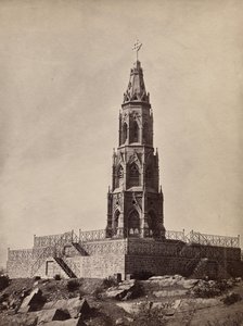 Monument van de Britse soldaten in 1859 door Unknown artist