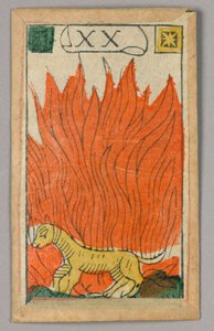 Minchiate (Tarot) speelkaart door Unknown artist