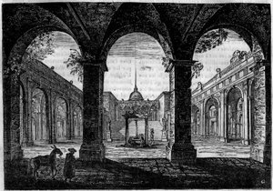Abdij van Montecassino (Monte Cassino, Mont Cassin, Mont Cassin).