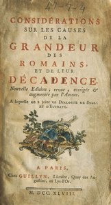 Montesquieu, Charles-Louis de Secondat, Baron de la Brede