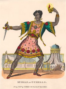 Mr. Kean als Othello door Unknown artist