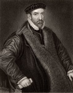 Nicholas Bacon (1509-1579) door Unknown artist