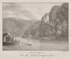 Neder-Oostenrijk, Het Oude Kasteel Grempenstein door Unknown artist