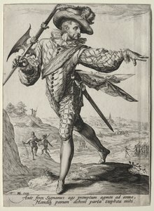 Officieren en Soldaten van de Lijfwacht van Keizer Rudolf II: Sergeant door Unknown artist