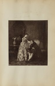 [Schilderij van jong stel].
