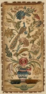 Paneel (voor een wandlamp) door Unknown artist