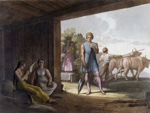 Paternalistische kolonisatie door Jezuïeten met behulp van de knowhow van de Tupi Guaranis Indianen in Paraguay