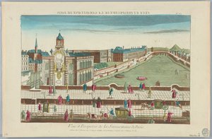 Kijkdoos, Veue et Perspective de la Samaritaine de Paris, No. 62