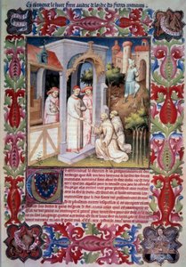 Paus Johannes XXII vertrouwt Odoric van Pordenone (Franciscaan) de missie toe om overzee te evangeliseren