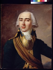 Portret van de dichter Ivan Dmitriev