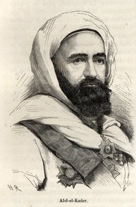 Portret van Abd-El-Kader (1807 - 1883)