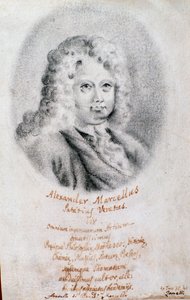 Portret van Alessandro Marcello (tekening)