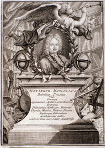Portret van Alessandro Marcello door Unknown artist