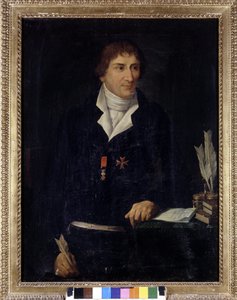 Portret van Alessandro Verri, broer van Pietro Verri (1728 - 1797). Anoniem. 18e eeuw. Villa Sornani in Zürich door Unknown artist