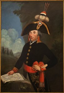 Portret van Andre Massena (1758-1817, hertog van Rivoli en prins van Essling, maarschalk van het keizerrijk), in uniform van divisiegeneraal door Unknown artist