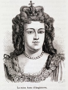 Portret van Anne van Engeland door Unknown artist