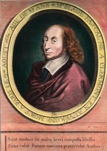 Portret van Blaise Pascal