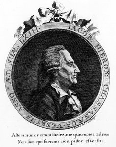 Portret van Casanova (1725 - 1798) - portret in frontispice, in 