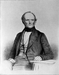 Portret van Charles Lyell (1797 - 1875), Schotse geoloog.