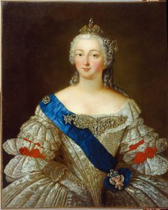 Portret van keizerin Elisabeth Petrovna