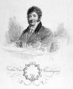 Portret van Ferdinando Paer (1771 - 1839). Hij was kapelmeester van Napoleon I en daarna directeur van de Opera Comique. door Unknown artist