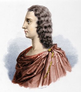 Portret van Gaetano Majorano, ook wel Caffarelli genoemd (1710 -1783).