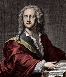 Portret van Georg Philipp Telemann (1681-1767), Duitse componist door Unknown artist
