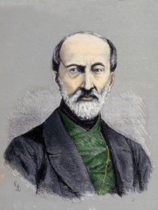 Portret van Giuseppe Mazzini (1805 of 1808 - 1872)